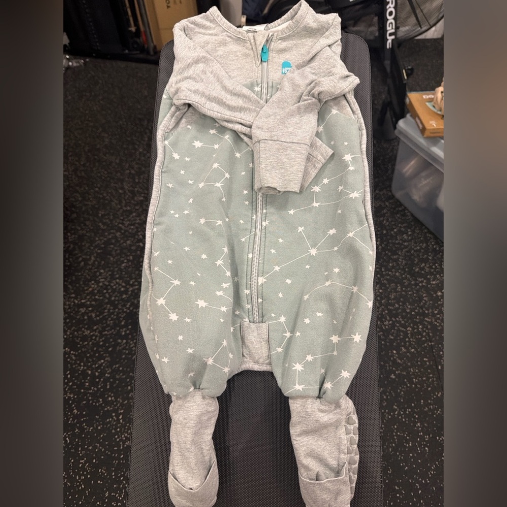 Love to Dream Sleep Suit – Size 0 (6–12 Months) – Organic Cotton